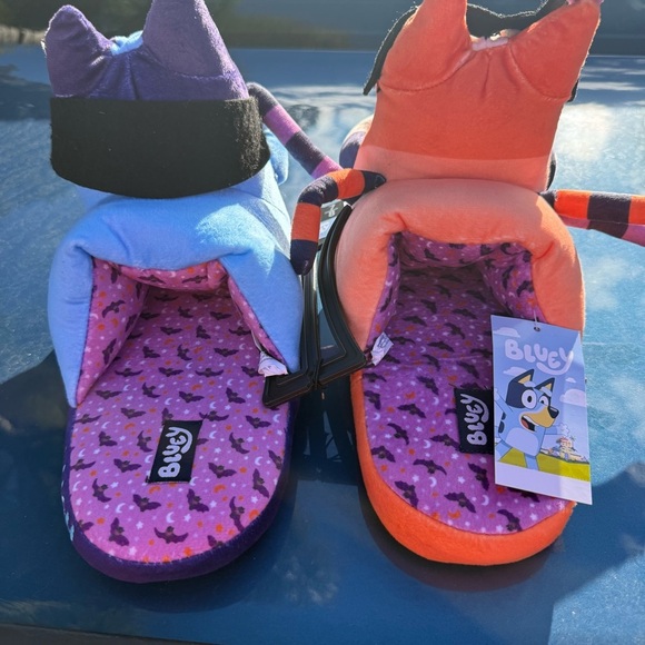 NEW! Bluey & Bingo Women’s Plush 3D Slippers Slides Soft Cozy - Picture 6 of 11